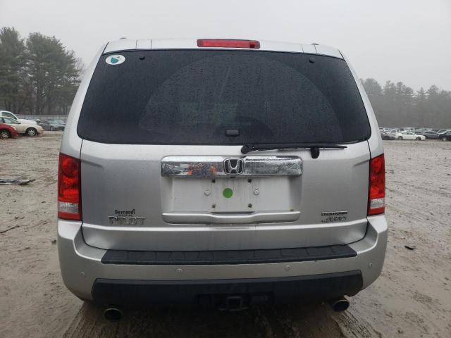 5FNYF4H98AB033908 - 2010 HONDA PILOT TOUR SILVER photo 6