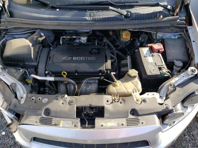 1G1JA5SH2C4221526 - 2012 CHEVROLET SONIC LS SILVER photo 11