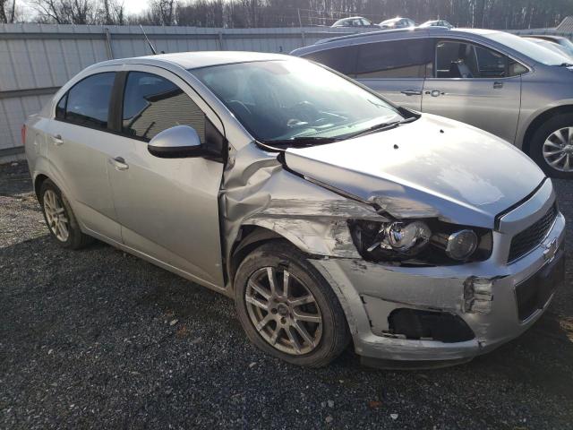1G1JA5SH2C4221526 - 2012 CHEVROLET SONIC LS SILVER photo 4
