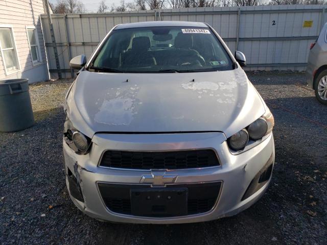 1G1JA5SH2C4221526 - 2012 CHEVROLET SONIC LS SILVER photo 5