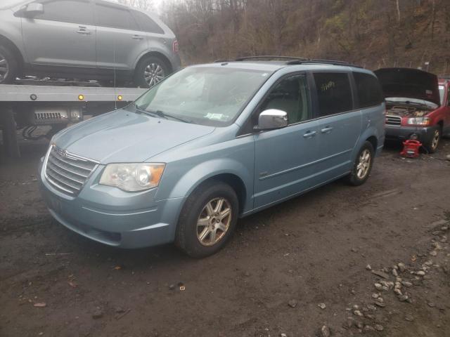 2A8HR54P58R754499 - 2008 CHRYSLER TOWN AND C BLUE photo 1