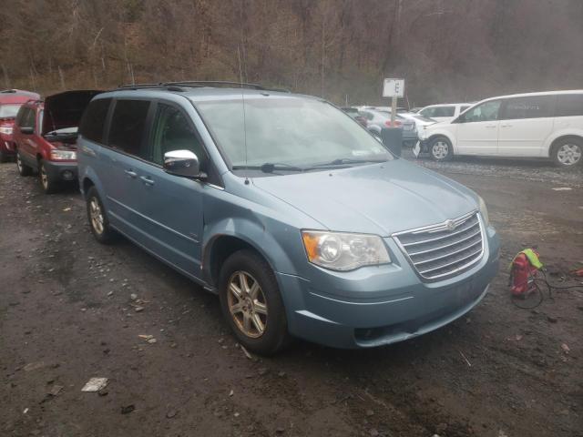 2A8HR54P58R754499 - 2008 CHRYSLER TOWN AND C BLUE photo 4