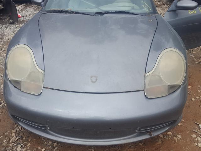 WP0CA29823U623096 - 2003 PORSCHE BOXSTER GRAY photo 7