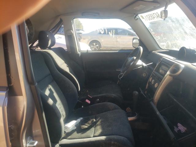 JTLKT324564092164 - 2006 TOYOTA SCION XB Gümüş fotoğraf 5