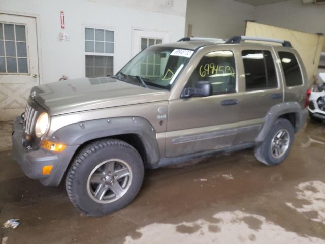 1J4GL38K95W613486 - 2005 JEEP LIBERTY RE 银色 照片 1