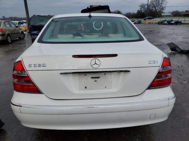 WDBUF26J85A717967 - 2005 MERCEDES-BENZ E 320 CDI WHITE photo 6