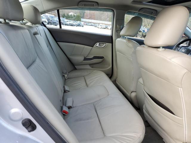 2HGFB2F93CH512990 - 2012 HONDA CIVIC EXL 银色 照片 10