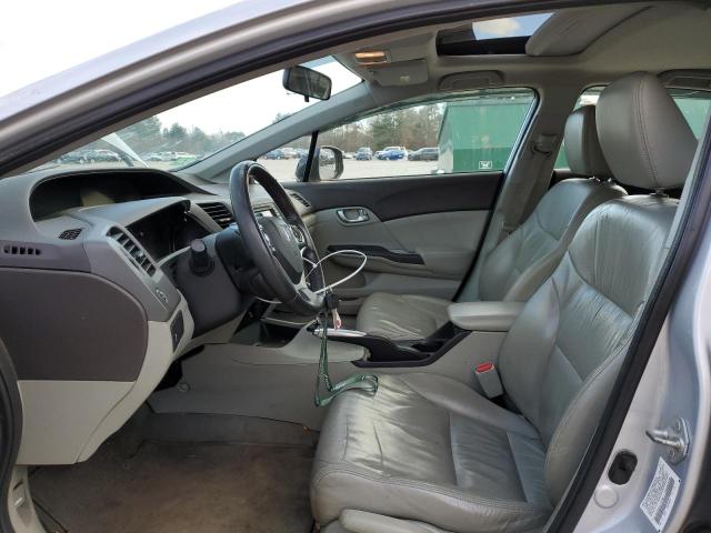 2HGFB2F93CH512990 - 2012 HONDA CIVIC EXL 银色 照片 7