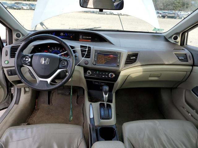 2HGFB2F93CH512990 - 2012 HONDA CIVIC EXL 银色 照片 8