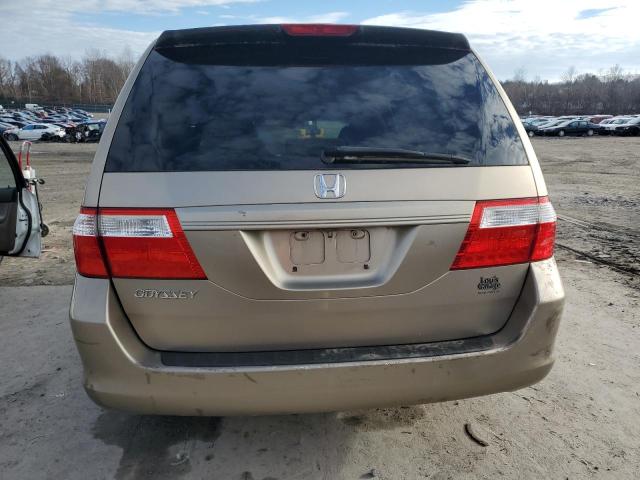 5FNRL38286B099439 - 2006 HONDA ODYSSEY LX BEIGE photo 6