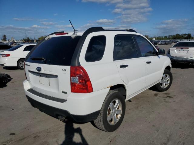 KNDJF723X97636819 - 2009 KIA SPORTAGE L WHITE photo 3