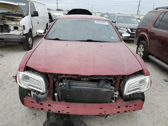 2C3CCAAG6CH217286 - 2012 CHRYSLER 300 RED photo 5