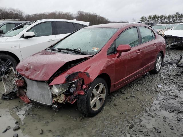 2HGFA1F69AH548246 - 2010 HONDA CIVIC LX-S Бордовый фото 1