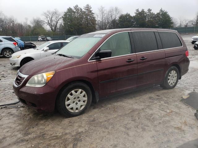 5FNRL38249B046872 - 2009 HONDA ODYSSEY LX MAROON photo 1