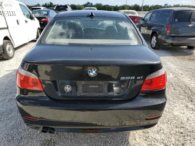 WBANV13518BZ47775 - 2008 BMW 5 SERIES BLACK photo 6