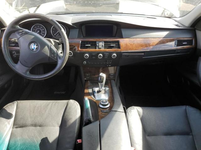 WBANV13518BZ47775 - 2008 BMW 5 SERIES BLACK photo 8