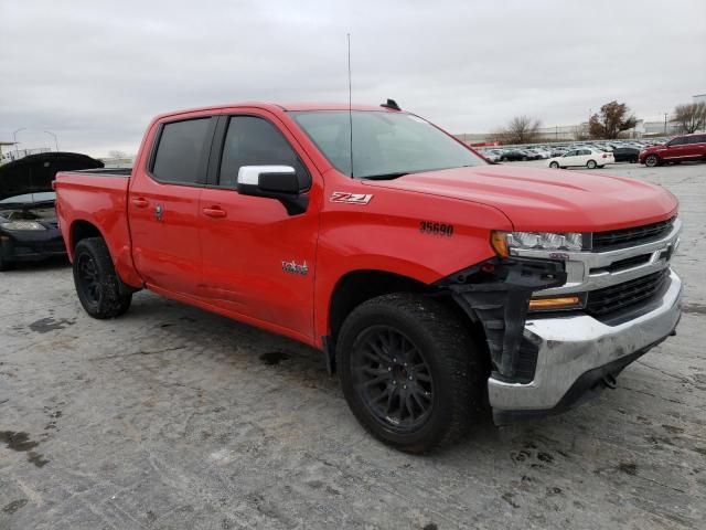 3GCUYDED0MG260123 - 2021 CHEVROLET silverado RED photo 4