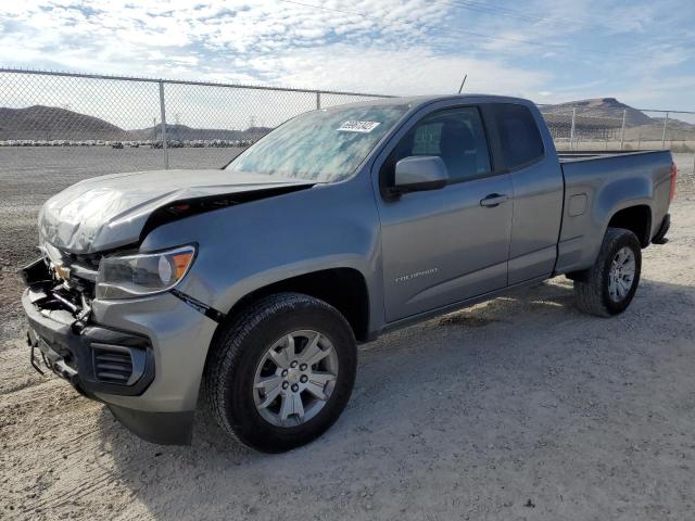 1GCHSCEAXN1156466 - 2022 CHEVROLET COLORADO L GRAY photo 1