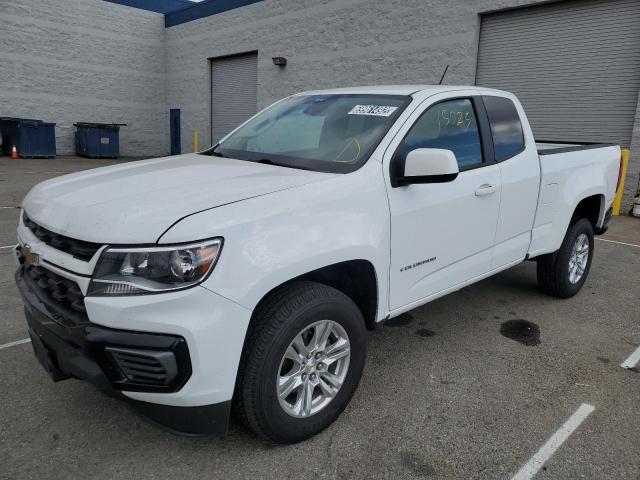 1GCHSCEA0M1276100 - 2021 CHEVROLET COLORADO L WHITE photo 1