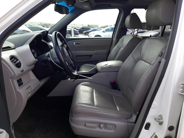 5FNYF4H99FB034640 - 2015 HONDA PILOT TOUR WHITE photo 7