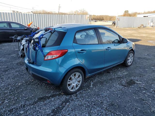 JM1DE1HZ1B0110344 - 2011 MAZDA MAZDA2 BLUE photo 3