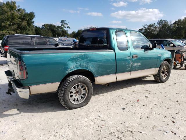 1FTDX1722VND25639 - 1997 FORD F150 GREEN photo 3