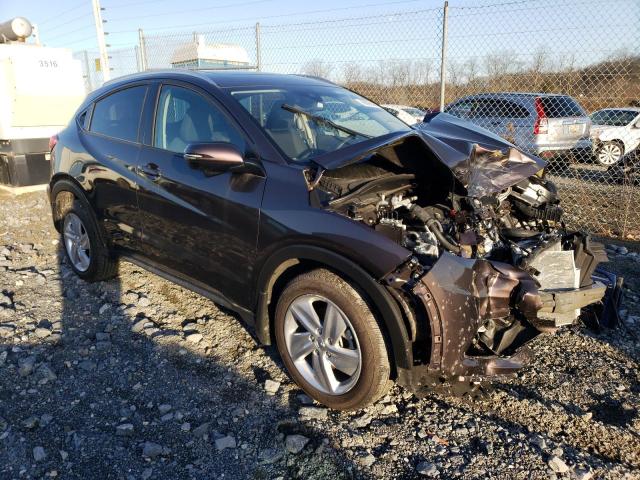 3CZRU5H55KM722681 - 2019 HONDA HR-V EX GRAY photo 4