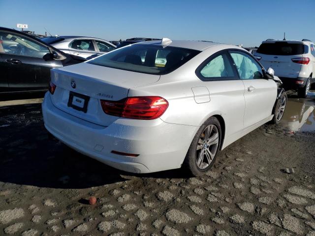 WBA3N7C53FK223206 - 2015 BMW 428 I WHITE photo 3