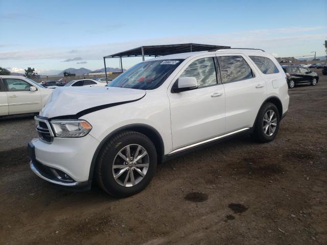 1C4RDHDG5EC402619 - 2014 DODGE DURANGO LI WHITE photo 1