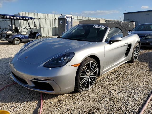 WP0CA2A83NS205169 - 2022 PORSCHE BOXSTER BA SILVER photo 1