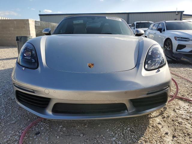 WP0CA2A83NS205169 - 2022 PORSCHE BOXSTER BA SILVER photo 5