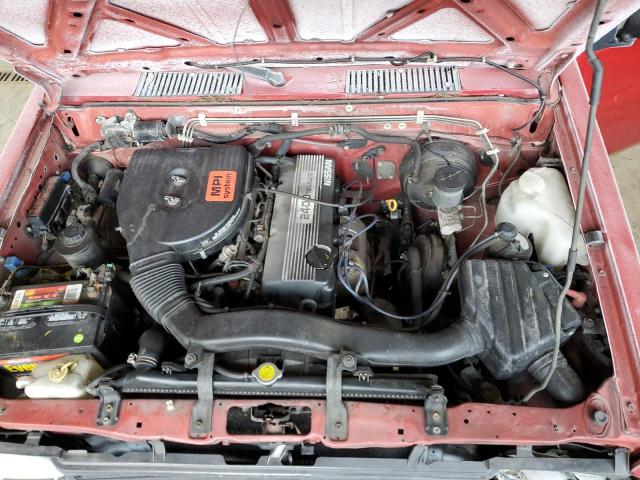 1N6SD11S1NC370556 - 1992 NISSAN TRUCK SHOR RED photo 11