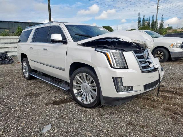 1GYS3KKJ5GR337751 - 2016 CADILLAC ESCALADE E WHITE photo 1