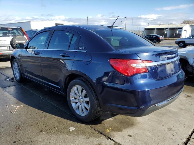 1C3CCBBB1DN571282 - 2013 CHRYSLER 200 TOURIN BLUE photo 2