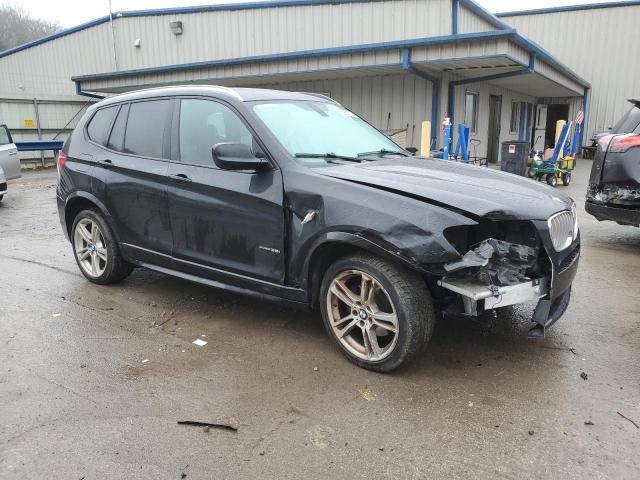 5UXWX7C53DL976895 - 2013 BMW X3 XDRIVE3 BLACK photo 4