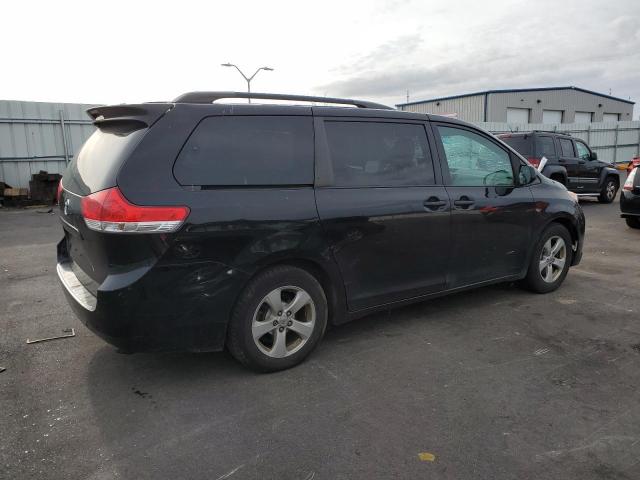 5TDKK3DCXCS205268 - 2012 TOYOTA SIENNA LE BLACK photo 3