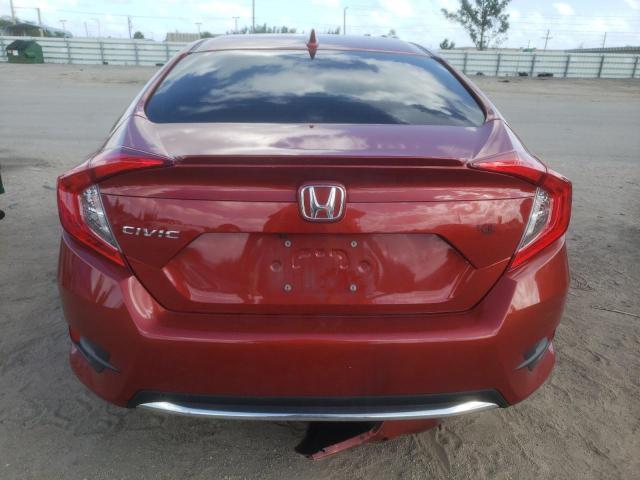 19XFC1F7XLE003396 - 2020 HONDA CIVIC EXL 红色 照片 6