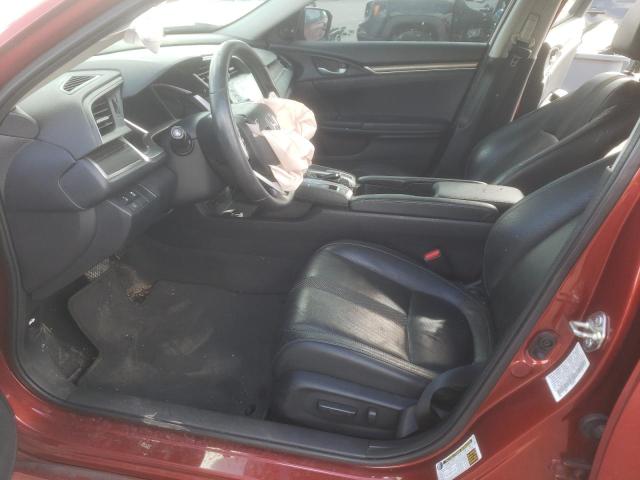 19XFC1F7XLE003396 - 2020 HONDA CIVIC EXL 红色 照片 7