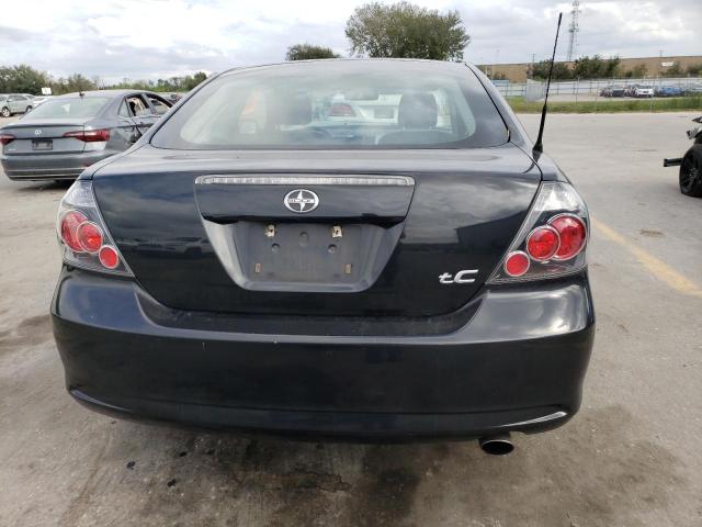 JTKDE167280257775 - 2008 TOYOTA SCION TC BLACK photo 6