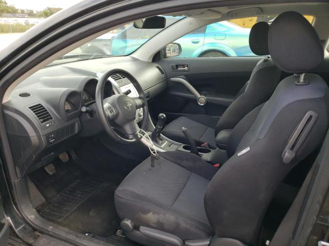 JTKDE167280257775 - 2008 TOYOTA SCION TC BLACK photo 7