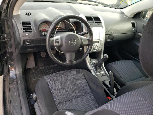 JTKDE167280257775 - 2008 TOYOTA SCION TC BLACK photo 8