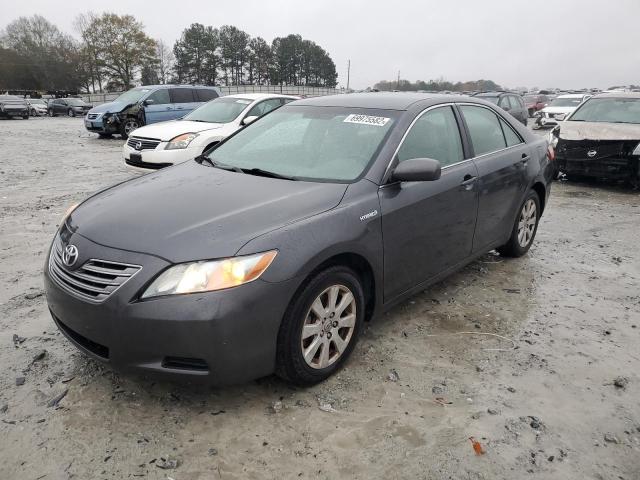 4T1BB46K67U014812 - 2007 TOYOTA CAMRY HYBR GRAY photo 1