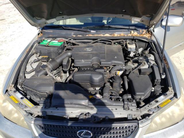 JTHED192620044087 - 2002 LEXUS IS 300 SPO SILVER photo 11