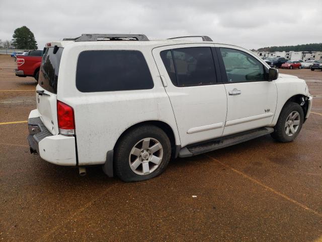 5N1BA08AX7N707134 - 2007 NISSAN ARMADA SE WHITE photo 3