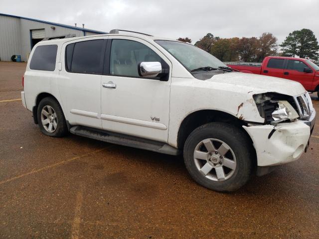 5N1BA08AX7N707134 - 2007 NISSAN ARMADA SE WHITE photo 4