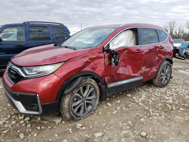 5J6RW2H95LL025302 - 2020 HONDA CR-V TOURI RED photo 1