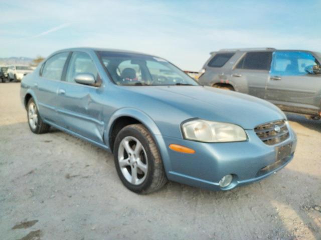 JN1CA31A8YT214668 - 2000 NISSAN MAXIMA GLE BLUE photo 4