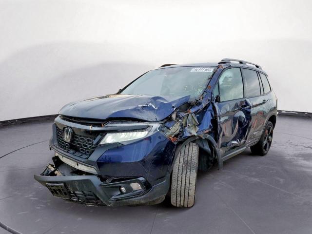 5FNYF8H0XLB004471 - 2020 HONDA PASSPORT E 蓝色 照片 2