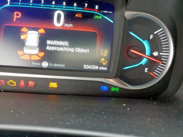 5FNYF8H0XLB004471 - 2020 HONDA PASSPORT E 蓝色 照片 8