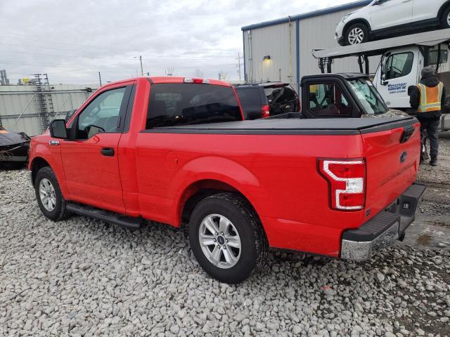 1FTMF1C57KKD69118 - 2019 FORD F150 RED photo 2